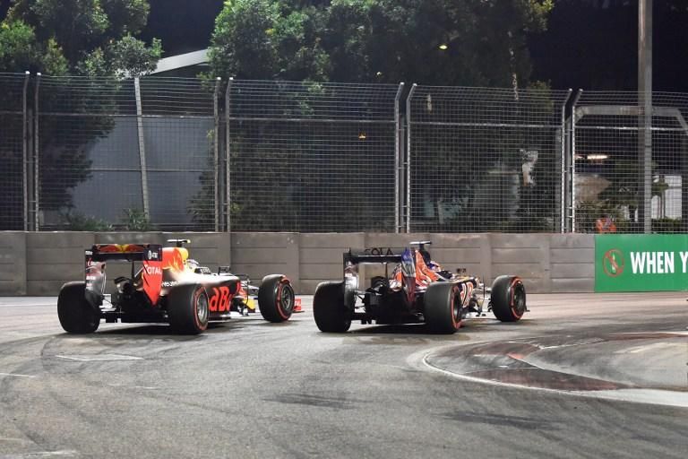 Kvjat a 9., Verstappen a 6. helyen ért célba (Fotó: AFP)