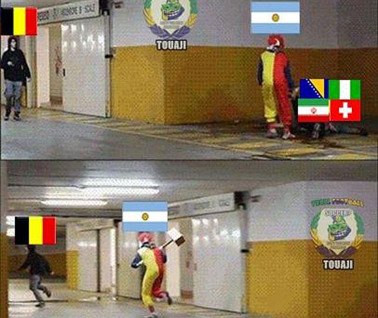 Kezdhetnek félni a belgák? (Fotó: Troll Football Facebook)
