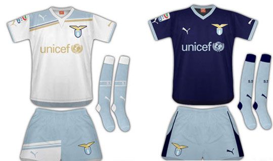 A Lazio idegenbeli, illetve harmadik számú meze a 2011–2012-es idényben