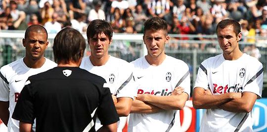 A Juventus edzésein első a fegyelem (Fotó:  juventus.com)