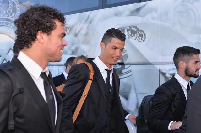 A Real Madrid megérkezett Lisszabonba