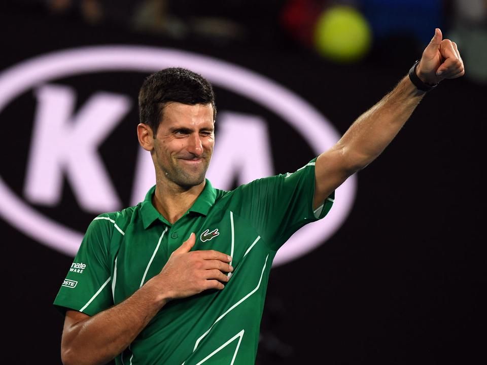 Novak Djokovics megszerezte pályafutása 900. győzelmét