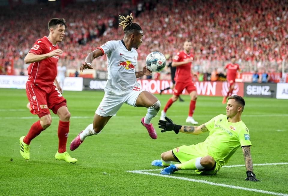 Első Bundesliga-meccsén 25 percet kapott, de ez is elég volt ahhoz, hogy góllal debütáljon a német élvonalban (Fotó: AFP)