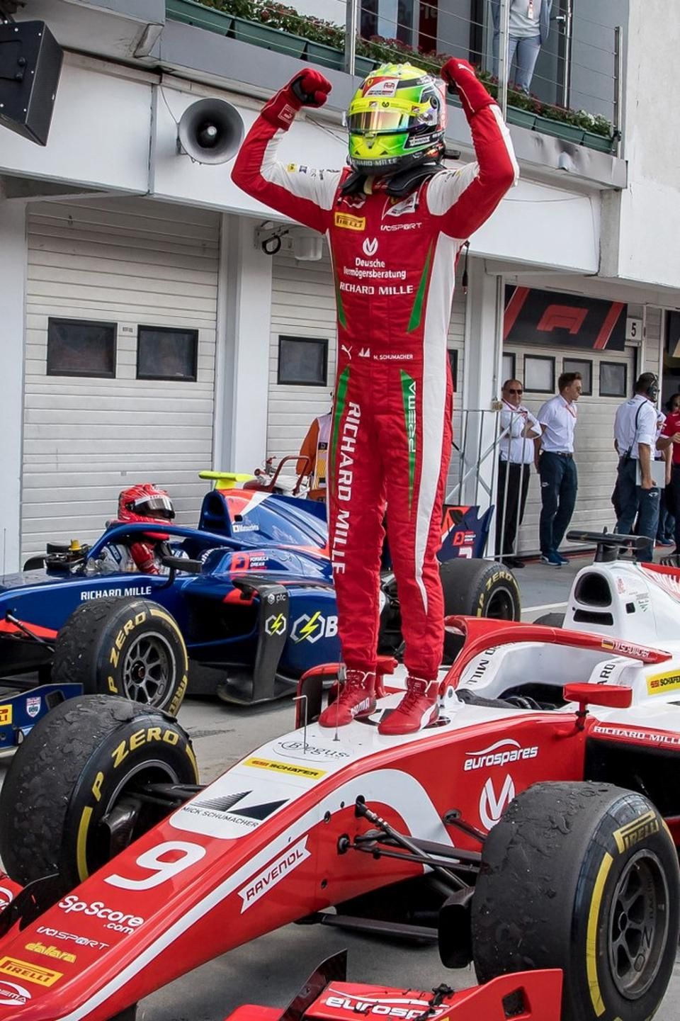 Az első F2-es siker: 2019 és a Hungaroring (Fotó: AFP)