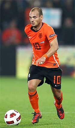 Sneijder, a klasszikus irányító (Fotó: Action Images)