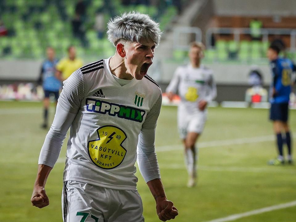 Tóth Milán gólt szerzett a szlovén NK Aluminij ellen (Fotó: Szendi Péter/Vas Népe)