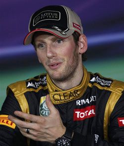 Grosjean reméli, kitart a Lotus formája