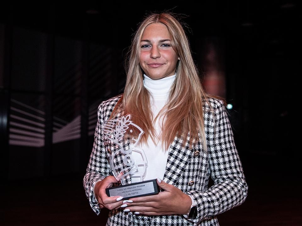Pádár Nikolett lett a legjobb női sportoló (Fotó: Koncz Márton)