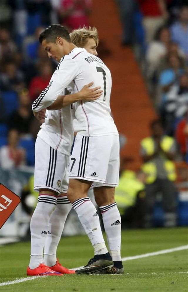 A norvég játékos Cristiano Ronaldót váltotta (Fotó: Reuters)