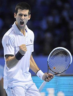 Novak Djokovics kiküzdötte (Fotó: Reuters)