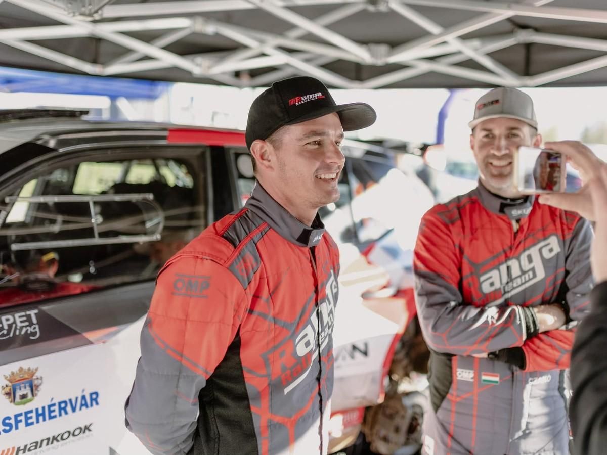 Ranga Péter és Czakó Janek hat év után szerezte meg pályafutásuk második abszolút futamgyőzelmét (Fotó: Ranga Rally Team)