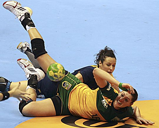 Eduarda Amorimék a vb során először maradtak alul (Fotó: Reuters)