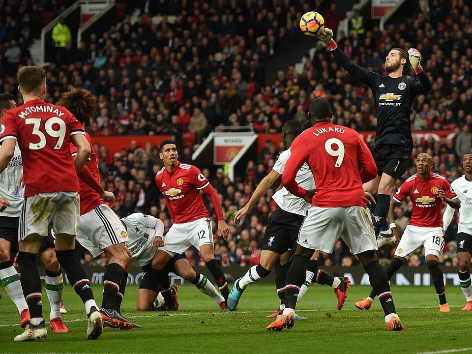 David de Gea kiemelkedik a Manchester Unitedból – a bajnoki címhez az kell, hogy a klasszis mezőnyjátékosok is felnőjenek hozzá (Fotó: AFP)