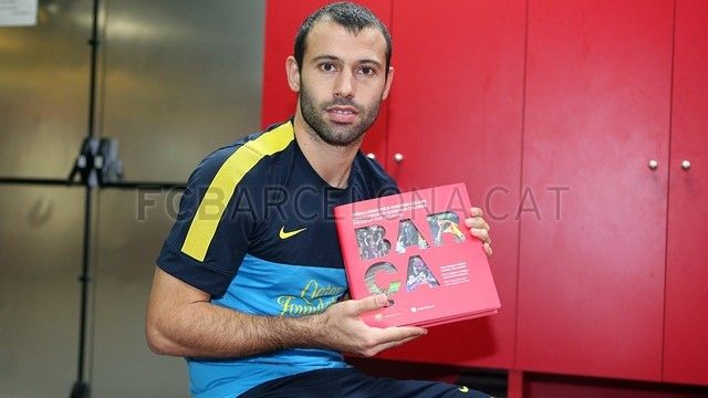 Javier Mascherano (Forrás: fcbarcelona.es)