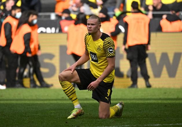 Nem Erling Haalandon múlt a Dortmund pontszerzése (Fotó: AFP)