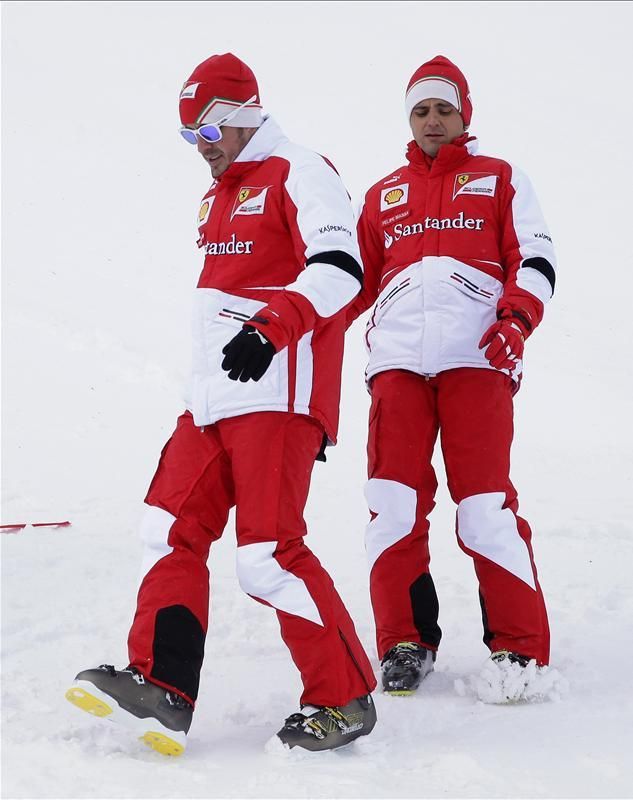 Fernando Alonso és Felipe Massa (Fotó: Action Images)