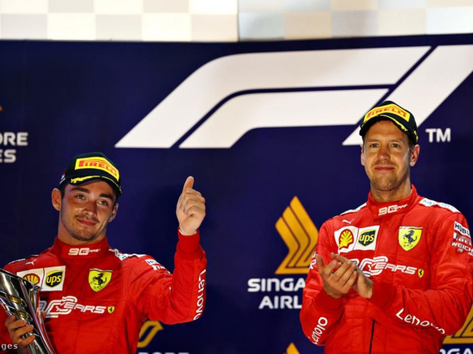 Vettel és Leclerc játszmái a Ferrari eredményeit is negatívan befolyásolták (Fotó: Mark Thompson/Getty Images)