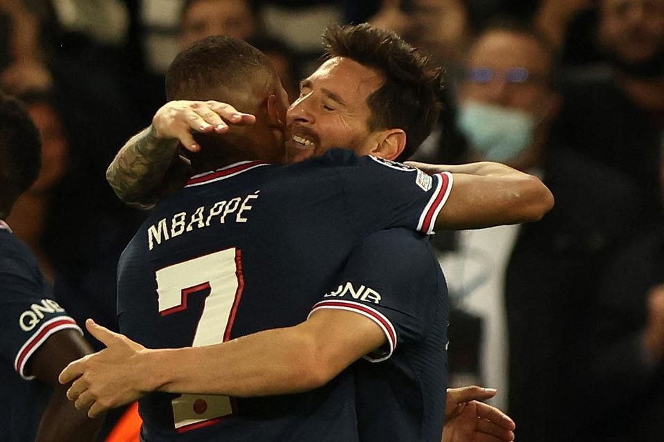 Az argentin klasszis hálás azért, hogy Mbappéval játszhat együtt Párizsban (Fotó: AFP)