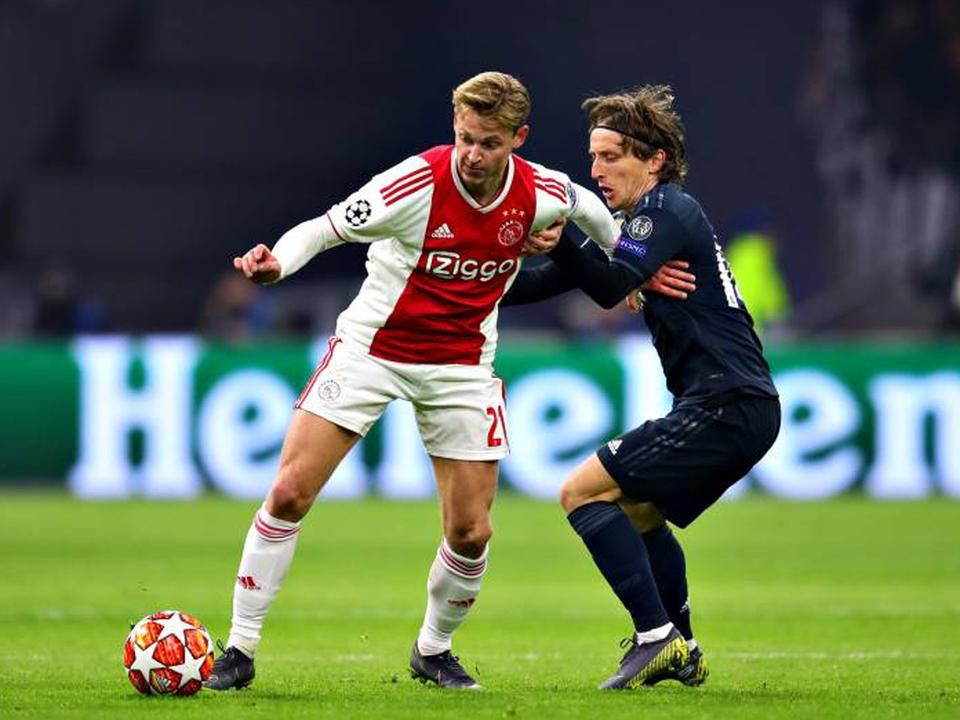 Modric és De Jong is kiakadt az Ajax–Real után történteken (Fotó: AFP)