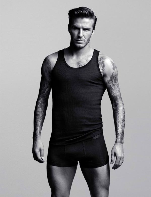 David Beckham a H&M kampányában (Fotó: Facebook.com/Beckham)