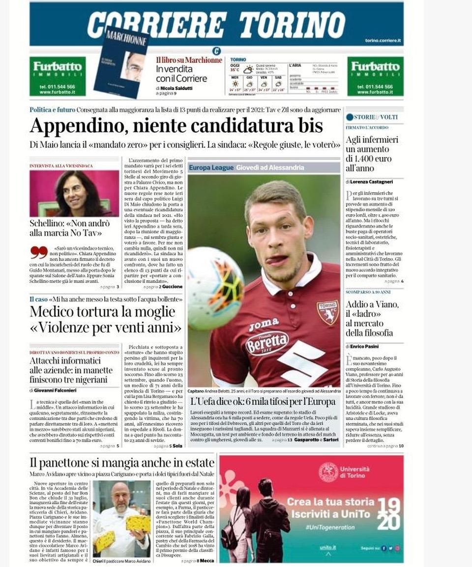A Corriere Torino értesülése szerint 6000 néző lehet a meccsen