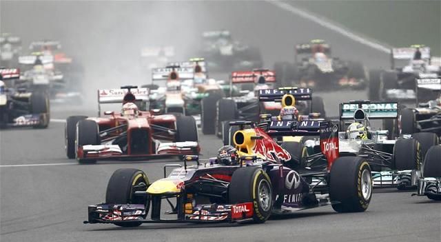 A rajt után Vettel maradt az élen