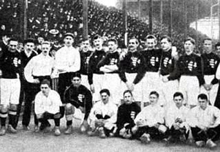 1905-ös felvétel a válogatottról