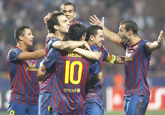 A Barcelona az újabb kupát és Fabregas első barcás gólját ünnepelhette