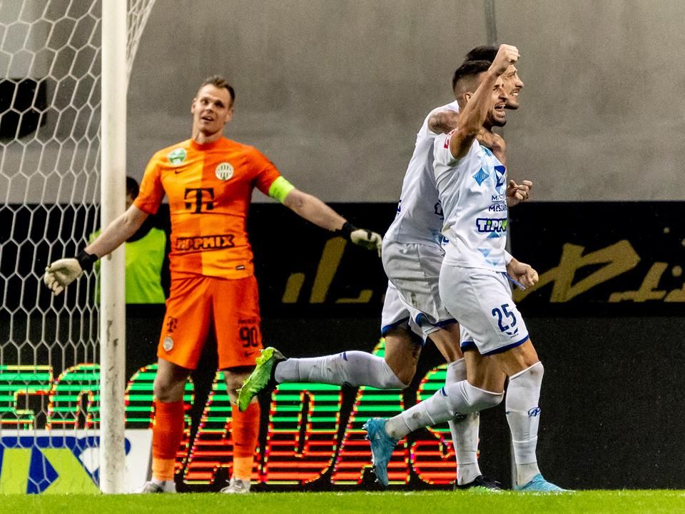Nagy Zsolt (25) gólt szerzett a Ferencváros ellen, ám a Puskás Akadémia pont nélkül maradt (Fotó: Árvai Károly)