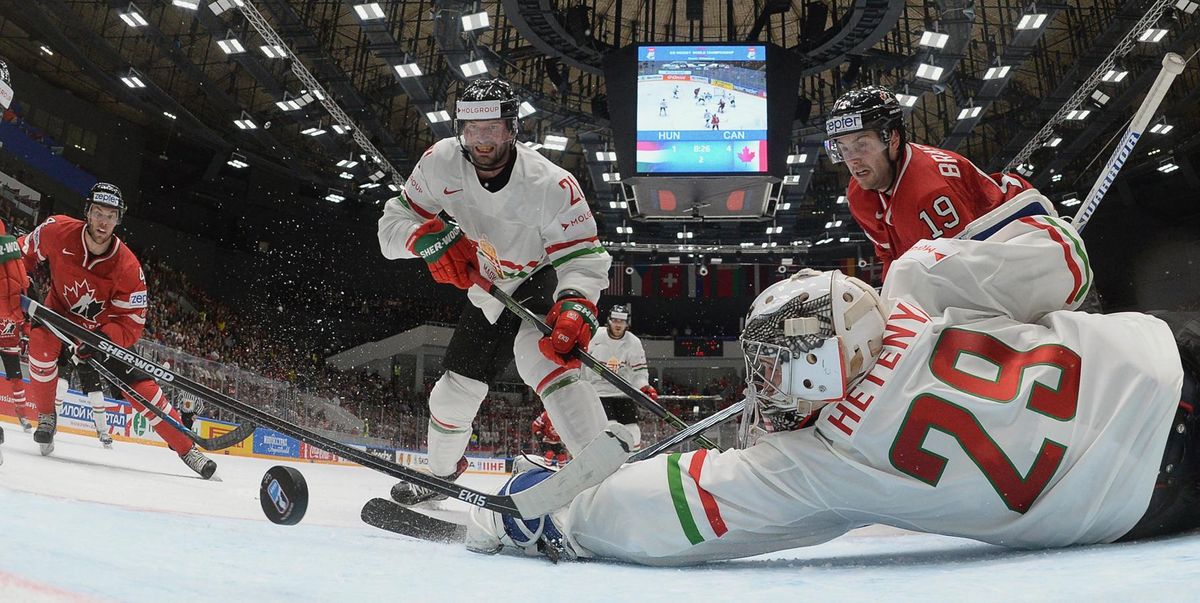 Várhatóan kedden is sok dolguk lesz a magyar kapusoknak a Kanada elleni felkészülési mérkőzésen (Fotó: AFP)