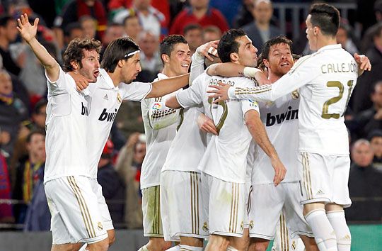A Real Madrid győzelemt ünnepelhetett