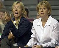 Navratilova és Lieberman (2000-ben)