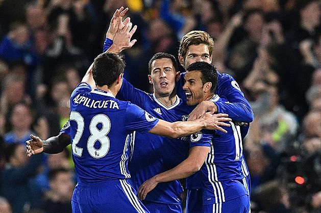 A futó idényben viszont ismét főszereplő a Chelsea és persze Hazard (Fotó: AFP)