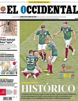 Mexikó történelmi győzelmet ünnepelt