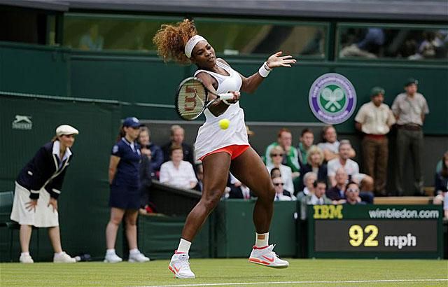Serena Williams nem adott esélyt Babos Tímea párospartnerének (Fotó: Action Images)