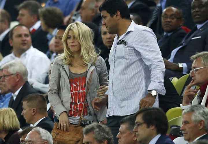 Shakira a foci-Eb-n (Fotó: Action Images)