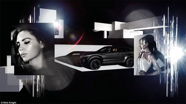 Victoria Beckham a Range Rover Evoque kampányában (Fotók: Nick Knight)