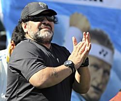 Diego Maradona hiába szurkolt Berlocqnak