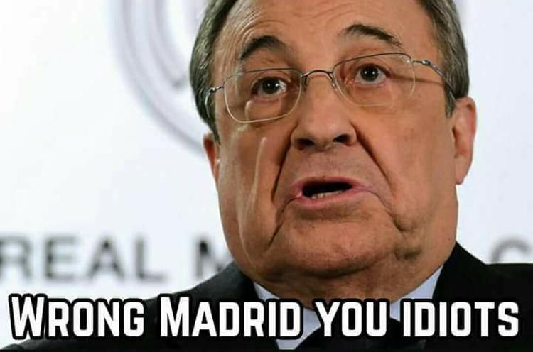 „Rossz Madrid, idióták!