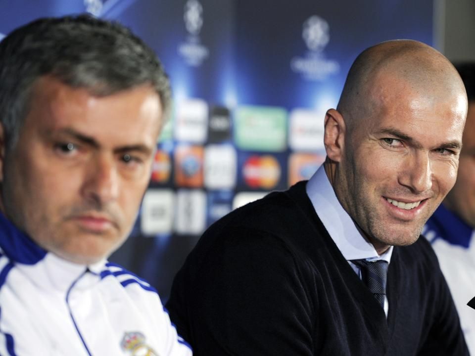 Furcsa terv készül a Real Madridnál, aminek Mourinho és Zidane is része? (Fotó: AFP)