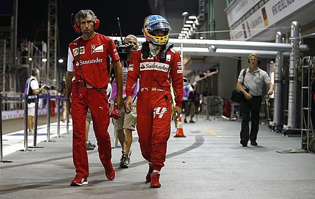 Alonso elégedett volt a Ferrari idei legbiztatóbb időmérője után