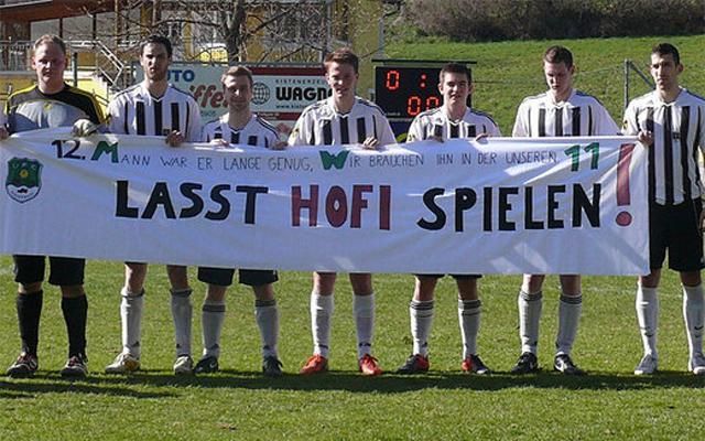 „Hadd játsszon Hofi!” – kérték a csapattársak a FIFA-tól (Forrás: ufcmiesenbach.npage.at)
