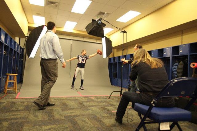 Elkezdődött, és ő lett a főszereplő (Fotó: facebook.com/newenglandpatriots)