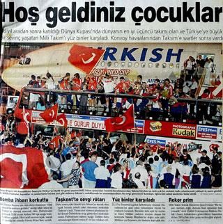 „Üdvözlet itthon, gyerekek!” – a törökök otthoni fogadtatása