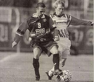 2000: „Két emlékezetes meccs: már 3–1-re ment a Fradi 
a Fáy utcában, nekem mégis sikerült egyenlítenem, majd 
egy héttel később négyet rúgtunk a Kispestnek”