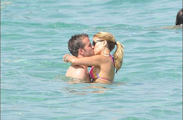 Rafael és Sylvie van der Vaart Saint-Tropez-ban (Fotók: nieuwsblad.be)