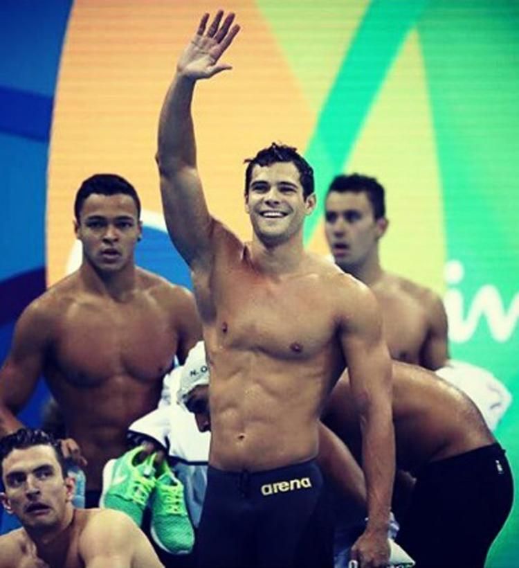 Marcelo Chierighini úszó, Brazília (Fotó: Instagram)