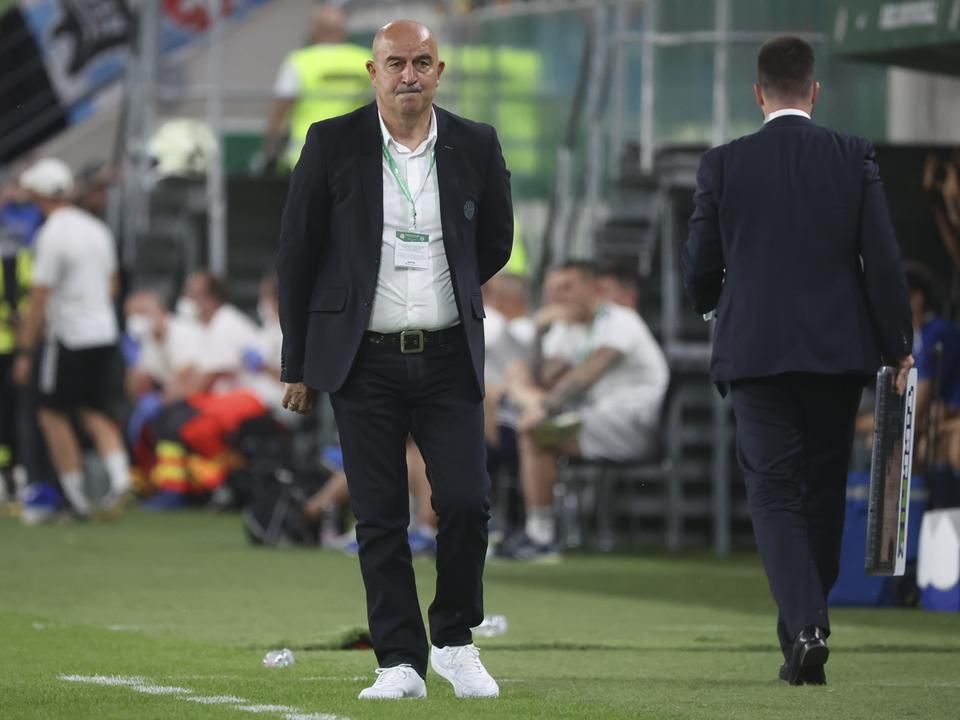Stanislav Cherchesov says his team did not play badly - CLICK ON THE PICTURE TO OPEN THE GALLERY (Photo: Attila Török)
