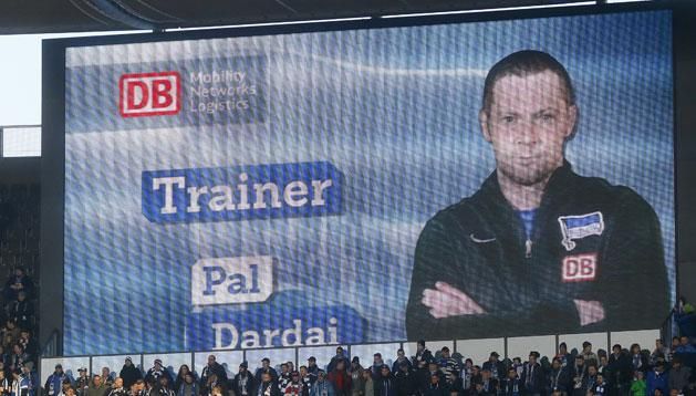 A berliniek csak úgy emlegetik Dárdai Pált: ő a mi edzőnk! (Fotó: Szabó Miklós)