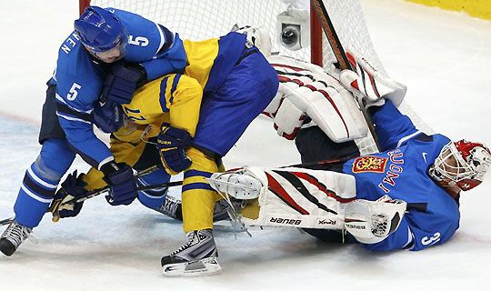 Hiába a finn erőfölény, a svédek ismét jobbak voltak szomszéduknál (fotó: Action Images)